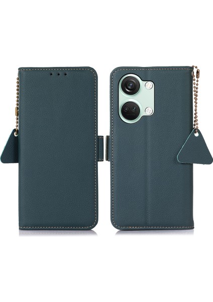 Oneplus Nord 3 5g Telefon Kılıfı, Orijinal Inek Deri Stand Cüzdan Kapağı (Yurt Dışından)