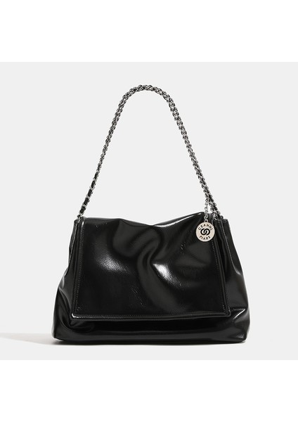 Niş Koltukaltı Kadın Moda Zincir Çok Yönlü Büyük Kapasiteli Omuz Crossbody Çantası (Yurt Dışından)