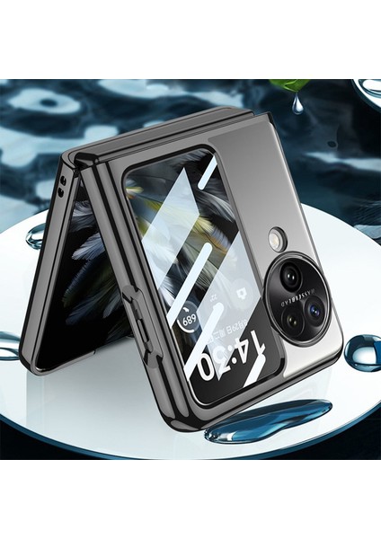 Oppo Find N3 Flip 5g Kılıf Elektrokaplanmış Temiz Pc Telefon Kapağı (Yurt Dışından) modelleri