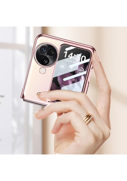 Oppo Find N3 Flip 5g Kılıf Elektrokaplanmış Temiz Pc Telefon Kapağı (Yurt Dışından) indirimleri