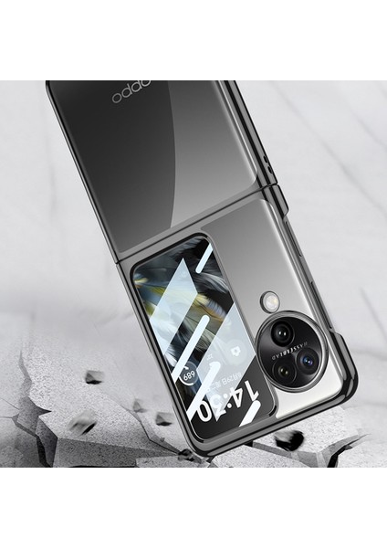 Oppo Find N3 Flip 5g Kılıf Elektrokaplanmış Temiz Pc Telefon Kapağı (Yurt Dışından) fırsatları