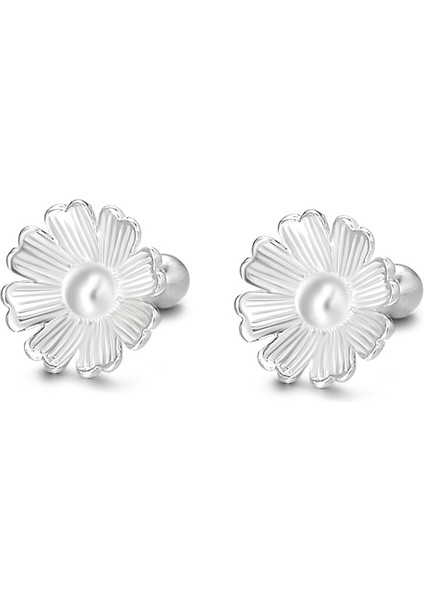 S999 Gümüş Çiçek Küpeler, Alerjisi Kolay Değil, Rahat Saklama (Yurt Dışından) fiyatları