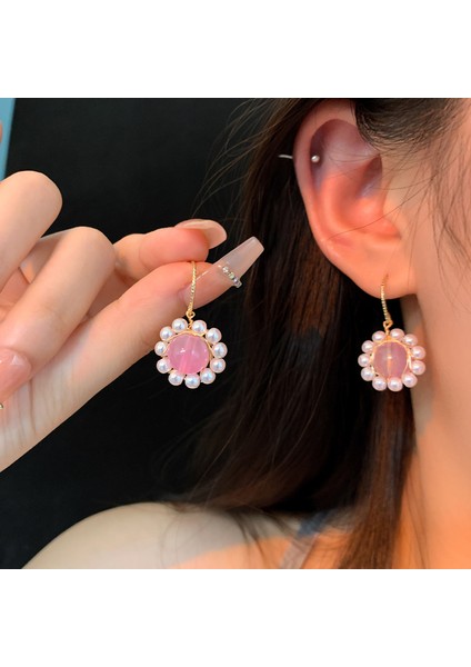 Pembe Zirkon Küpeler, Çok Yönlü Mizaç Küpeleri (Yurt Dışından)