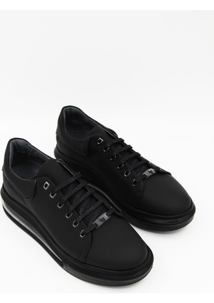C14701 Erkek Casual Ayakkabı - Siyah Mat
