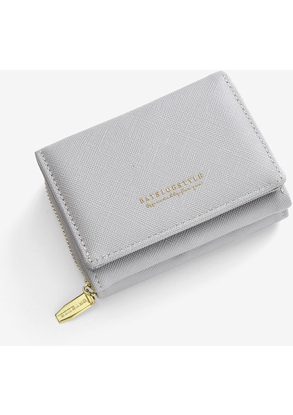 Kore Tarzı Kare Kadın Kart Tutucu Toka Fermuarlı Karikatür Bozuk Para Çok Fonksiyonlu %30 Indirim Cüzdan (Yurt Dışından)