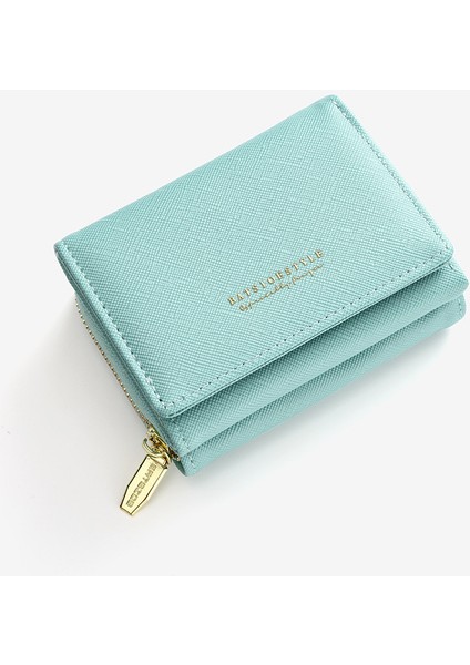 Kore Tarzı Kare Kadın Kart Tutucu Toka Fermuarlı Karikatür Bozuk Para Çok Fonksiyonlu %30 Indirim Cüzdan (Yurt Dışından)