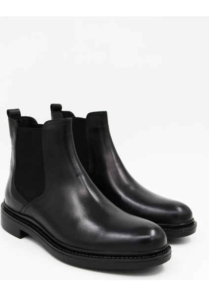 201 2984 Erkek Klasik Bot - Siyah