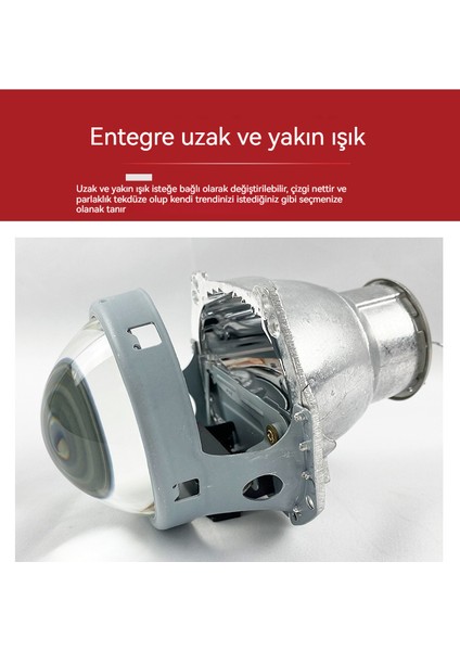 LED Far Camı Araba Lazer Far Camı H7 (Yurt Dışından)