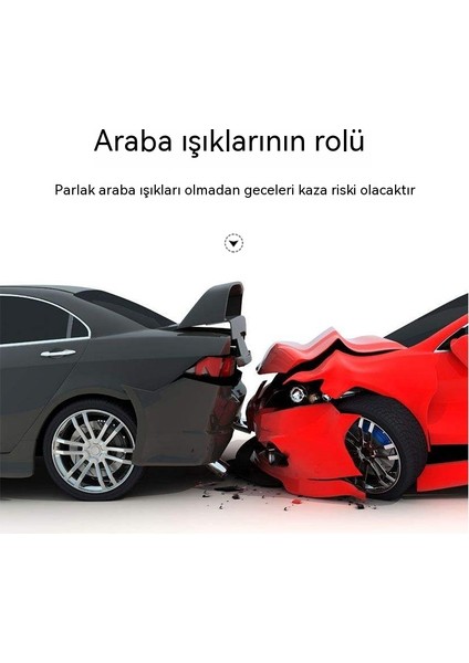 LED Far Camı Araba Lazer Far Camı H7 (Yurt Dışından)