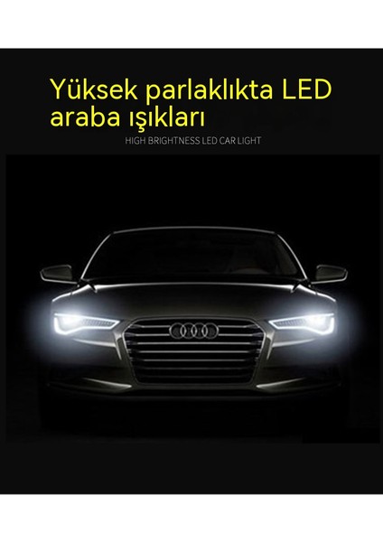 LED Far Camı Araba Lazer Far Camı H7 (Yurt Dışından)