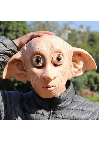 Cosplay Dobby Elfin Lateks Maske Hayvan Stili Cadılar Bayramı Karnaval Kostüm Başlık Sahne (Yurt Dışından) fırsatları