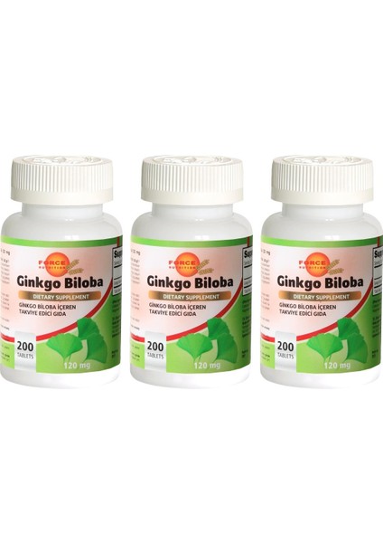 Ginkgo Biloba 120 Mg 3x200 Tablet