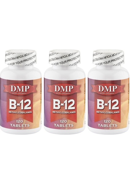 Vitamin B12 Vitamini Methylcobalamin 3x120 Tablet