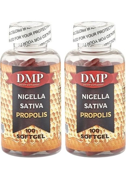Çörek Otu Yağı Propolis 2x100 Softgel Nigella Sativa