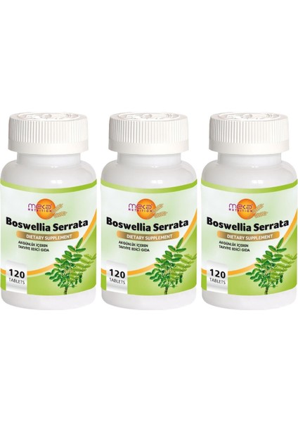 Boswellia Serrata 3x120 Tablet Akgünlük 740 Mg