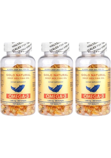 Omega 3 1000 Mg Balık Yağı 3x200 Softgel