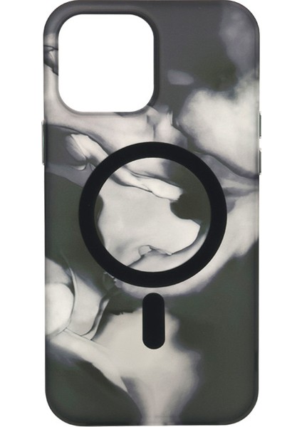 Yıfeng IPHONE14 Manyetik Telefon Kılıfı Mürekkep Deseni (Yurt Dışından)