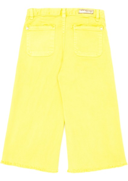 U.S. Polo Assn. Kız Çocuk Citron Pantolon (Kanvas-Chino) 50264079-VR168