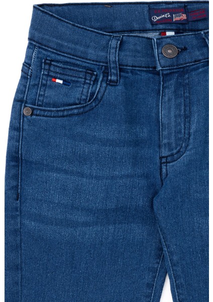 U.S. Polo Assn. Erkek Çocuk Mavi Jean 50274672-DN0022