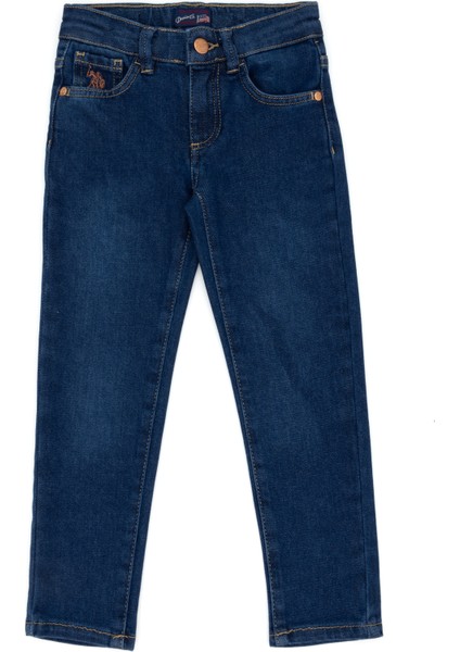 U.S. Polo Assn. Kız Çocuk Koyu Mavi Jean 50275505-DN0023