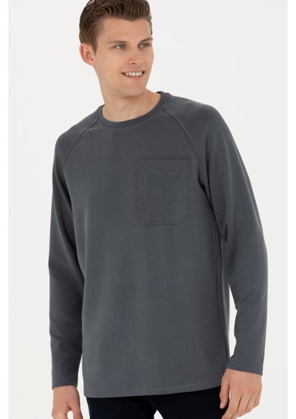 U.S. Polo Assn. Erkek Antrasit Sweatshirt 50270814-VR006