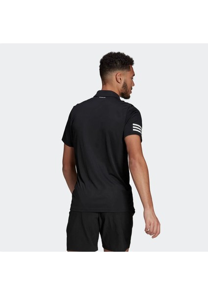 Tennis Club 3-Stripes Erkek Siyah Polo Tişört GL5421 fiyatları