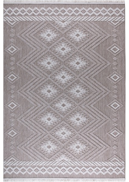 Olivia Vizon Bej %100 Polyester Bukleli Dokuma Makine Halısı Oturma Odası Salon Mutfak Halısı 120 x 170 indirimleri