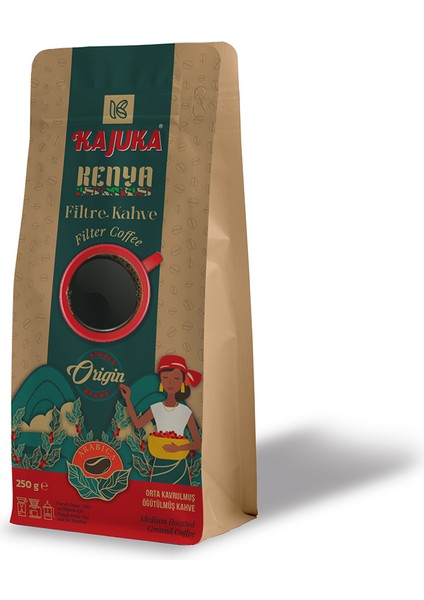 Filtre Kahve Single Origin Kenya 250 Gr. (Öğütülmüş)