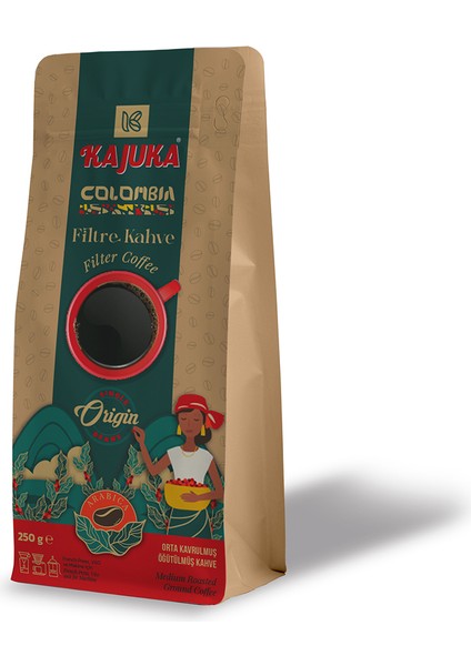 Filtre Kahve Single Origin Colombia 250 Gr. (Öğütülmüş)