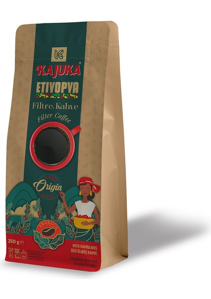 Filtre Kahve Single Origin Etiyopya 250 Gr. (Öğütülmüş)