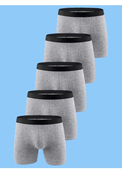 Erkek Çocuk Pamuklu Boxer 5 Adet