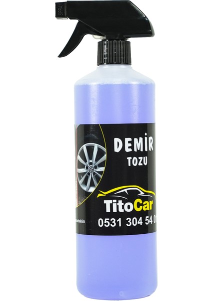 Demir Tozu&jant Temizleme Sıvısı 750 ml