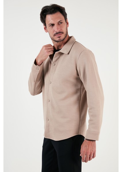 Fitilli Çıtçıtlı Relaxed Fit Gömlek Erkek Gömlek 5905510 modelleri