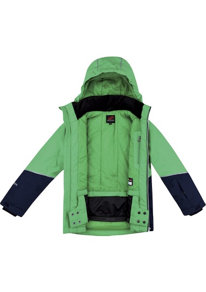 Anakin Jr Çocuk Kayak Mont Classic Green-Dress Blue