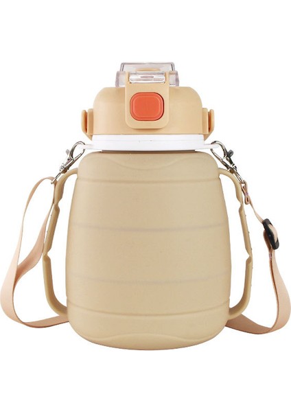 1250ML Büyük Kapasiteli Su Şişesi Açık Katlanır Su Şişesi (Yurt Dışından)