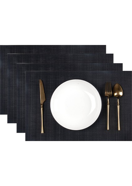 4 Adet Pvc Masa Dekorasyon Fincan Paspasları (Yurt Dışından)