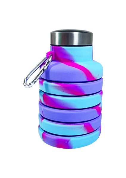 Silikon Katlanır Spor Taşınabilir Su Bardağı (Yurt Dışından)