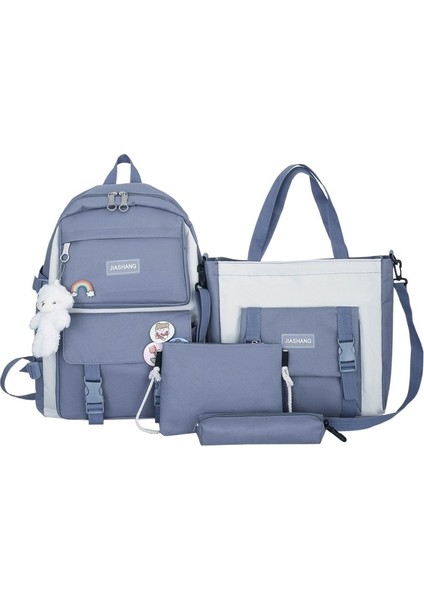 Öğrencilerin Dört Parça Sırt Çantası (Yurt Dışından)