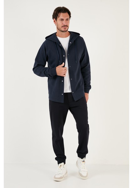 Pamuklu Kapüşonlu Relaxed Fit Gömlek Erkek Gömlek 5905468 fiyatları