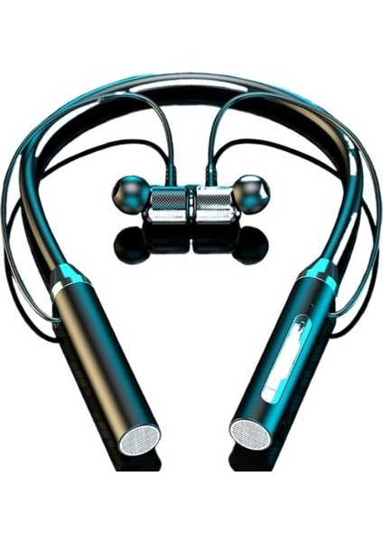 Bluetooth Asılı Boyun Spor Kablosuz Kulaklık (Yurt Dışından)