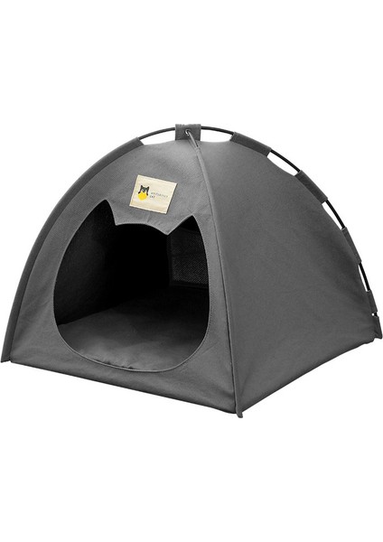 Çıkarılabilir ve Yıkanabilir Dört Mevsim Basit Çadır Matı Kedi Evi (Yurt Dışından)
