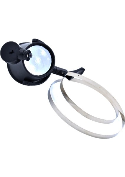 LED Işıklı, Başa Takılan 15X Yüksek Çözünürlüklü Büyüteç (Yurt Dışından)