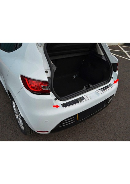 Renault Clio 4 HB Krom Arka Tampon Eşiği 2012-2019 A+ Kalite