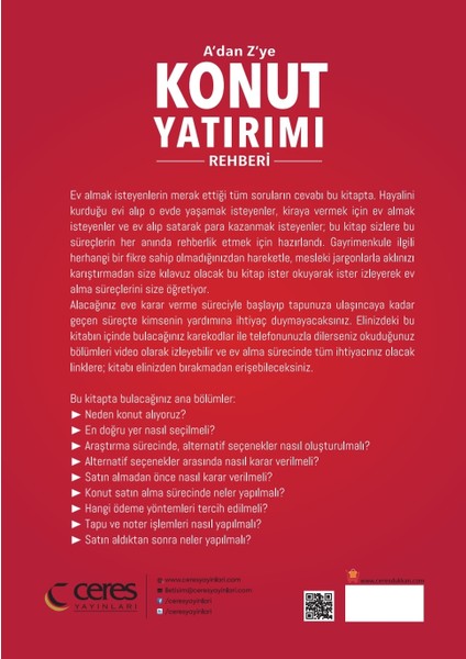 A'dan Z'ye Konut Yatırımı Rehberi - Celal Erdoğdu fiyatları