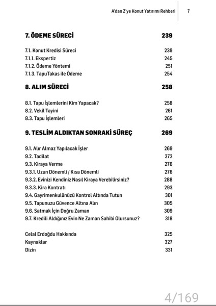 A'dan Z'ye Konut Yatırımı Rehberi - Celal Erdoğdu indirimleri