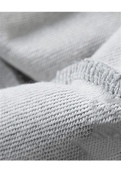 Heart Signal Baskılı Gri Oversize Bisiklet Yaka Sweatshirt fırsatları