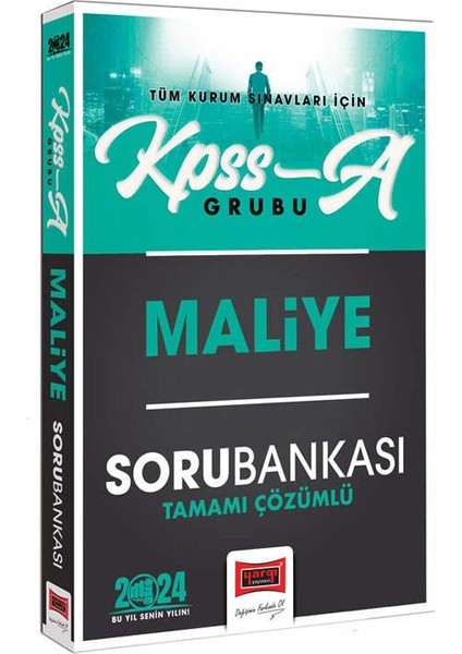 2024 KPSS A Grubu Maliye Soru Bankası