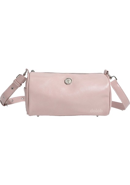 Niş Tasarım Yabancı Gaz Namlu Kore Versiyonu Çapraz Omuz Kadın Moda Vahşi Tarzı Yastık Çantası (Yurt Dışından)