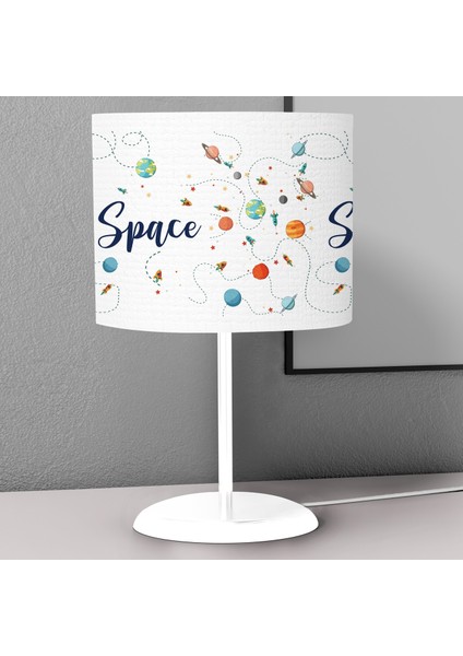 Bebek, Çocuk Odası Modern Temalı Tekli Masaüstü Abajur Gece Lambası Model 00205