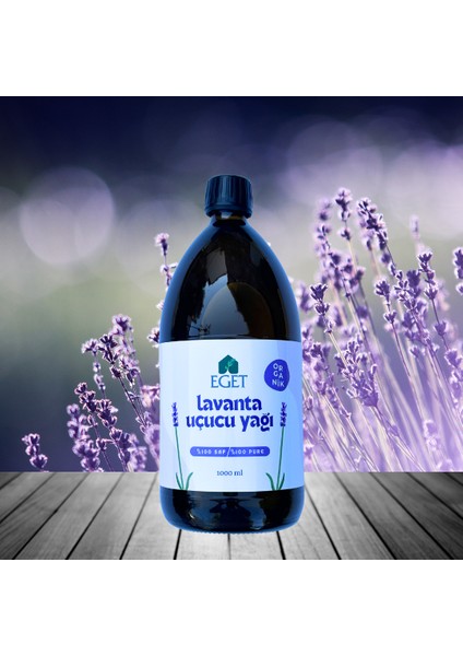 Organik Lavanta Uçucu Yağı-Litrelik